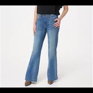 NYDJ Wide Leg Trouser Jeans, Size 6